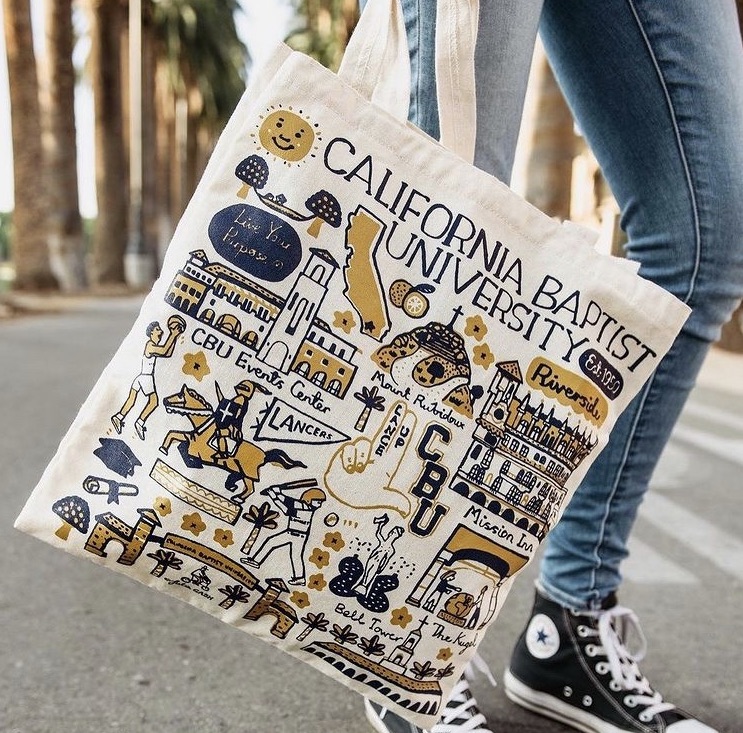 California Baptist University Tote Bag